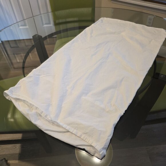 Shabby‎ Chic King sz White Pillowcase With Lace Accents & Ruffles 100% Cotton - Picture 6 of 10